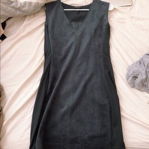 BCBG velvet body-con v neck dress